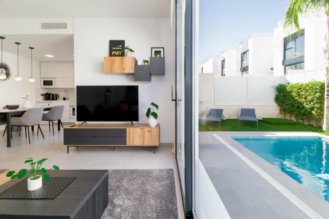 High Tech Villa Navia Spanien Orihuela Buitenkant foto