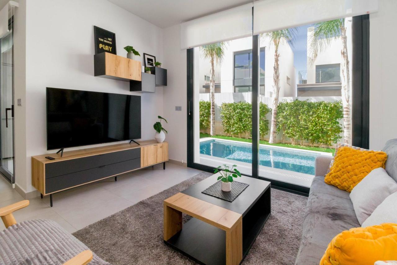High Tech Villa Navia Spanien Orihuela Buitenkant foto